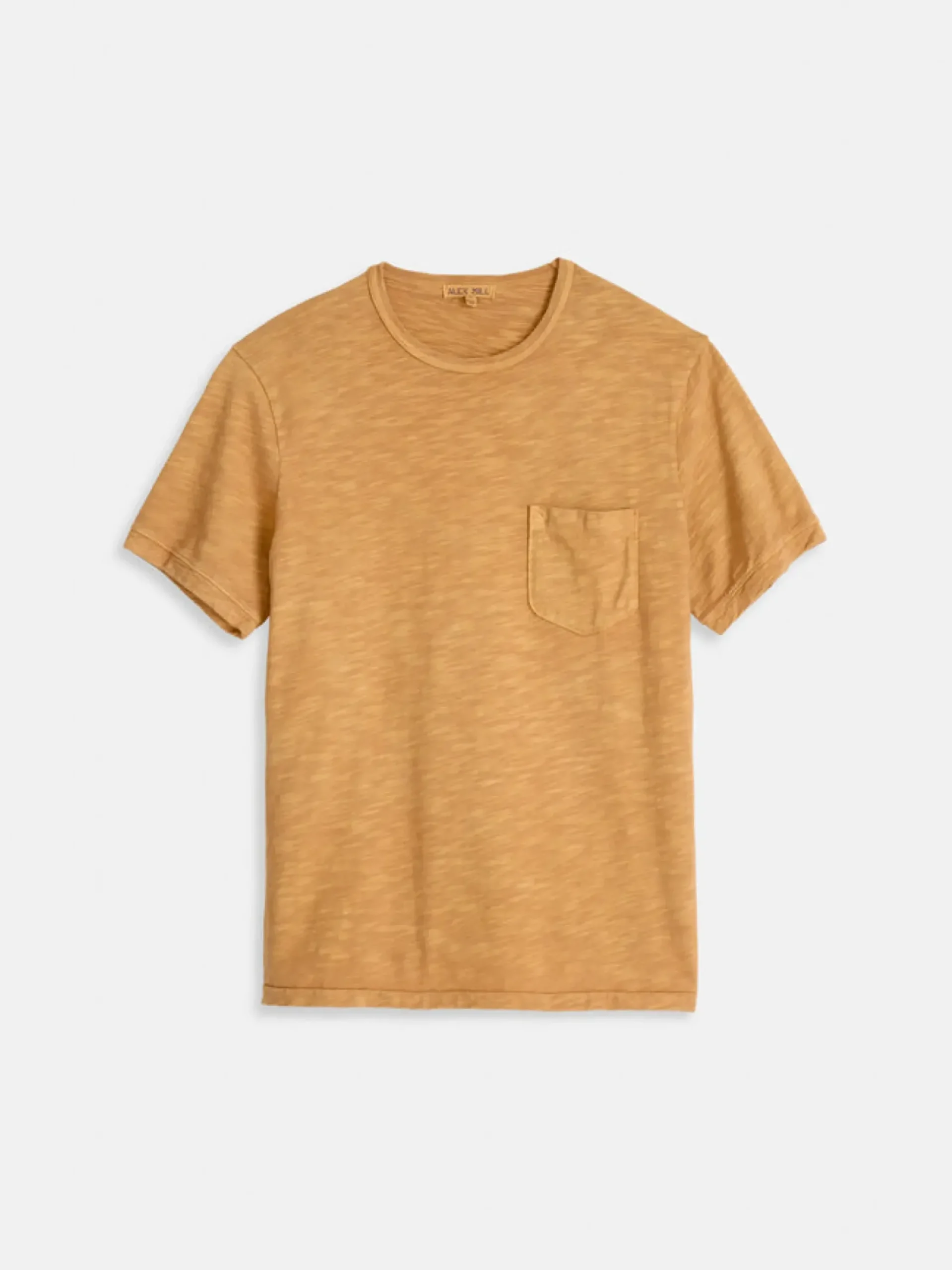 Hot Alex Mill Botanical Dye Standard Pocket Tee Golden Khaki