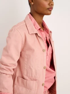 Outlet Alex Mill Botanical Dyed Britt Work Jacket Light Rose