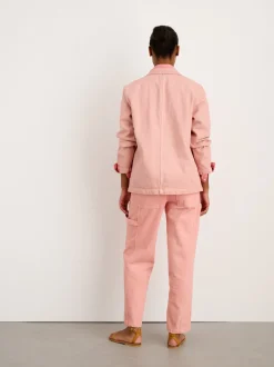 Outlet Alex Mill Botanical Dyed Britt Work Jacket Light Rose