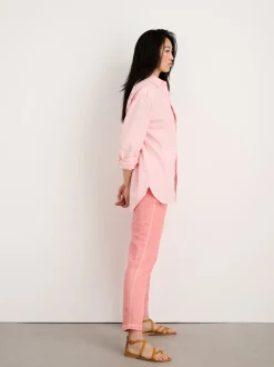 New Alex Mill Botanical Dyed Easy Shirt Light Rose