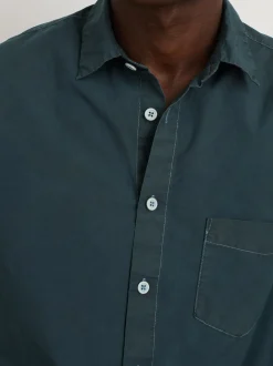 Online Alex Mill Botanical Dyed Easy Shirt Teal