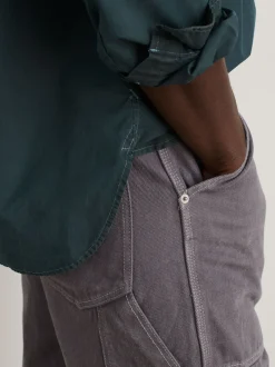 Online Alex Mill Botanical Dyed Easy Shirt Teal