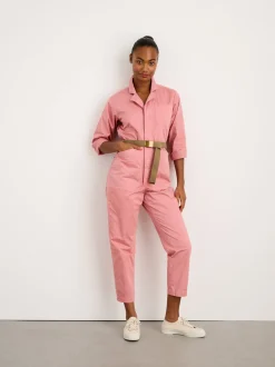 Sale Alex Mill Botanical Dyed Standard Jumpsuit Watermelon