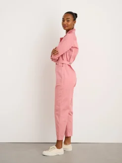Sale Alex Mill Botanical Dyed Standard Jumpsuit Watermelon