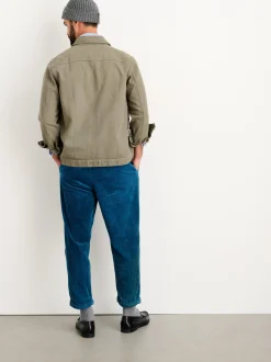 Fashion Alex Mill Botanical Dyed Work Jacket In Recycled Denim