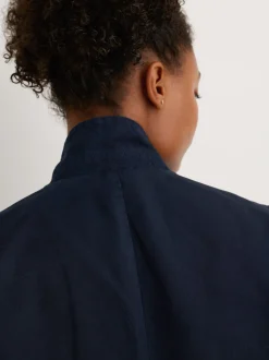 Online Alex Mill Boy Blazer In Cotton Linen Dark Navy