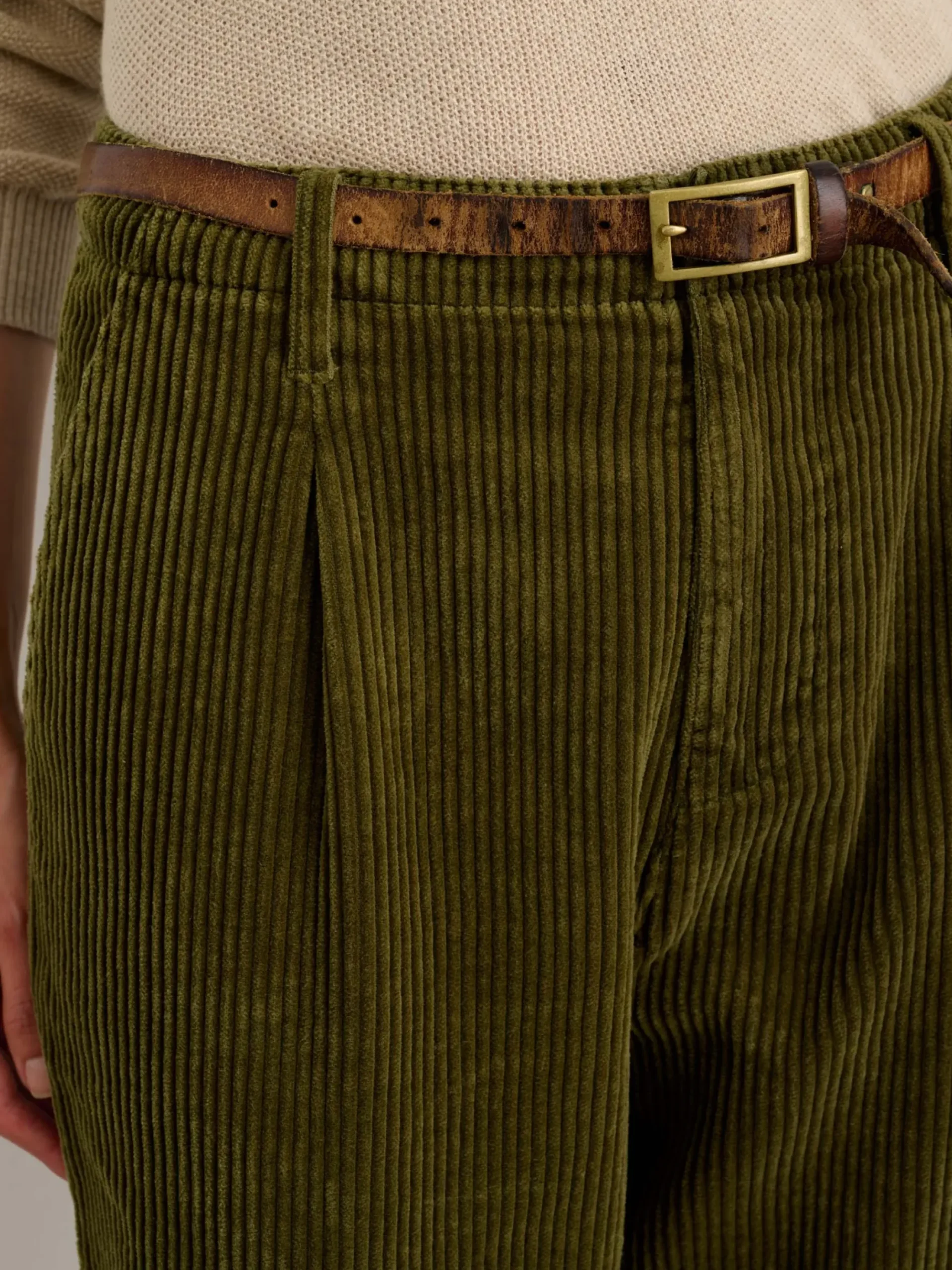 Sale Alex Mill Boy Pant In Rugged Corduroy Dark Olive