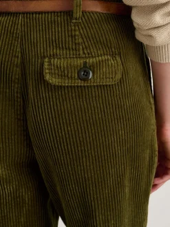 Sale Alex Mill Boy Pant In Rugged Corduroy Dark Olive