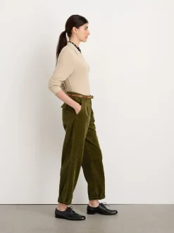 Sale Alex Mill Boy Pant In Rugged Corduroy Dark Olive