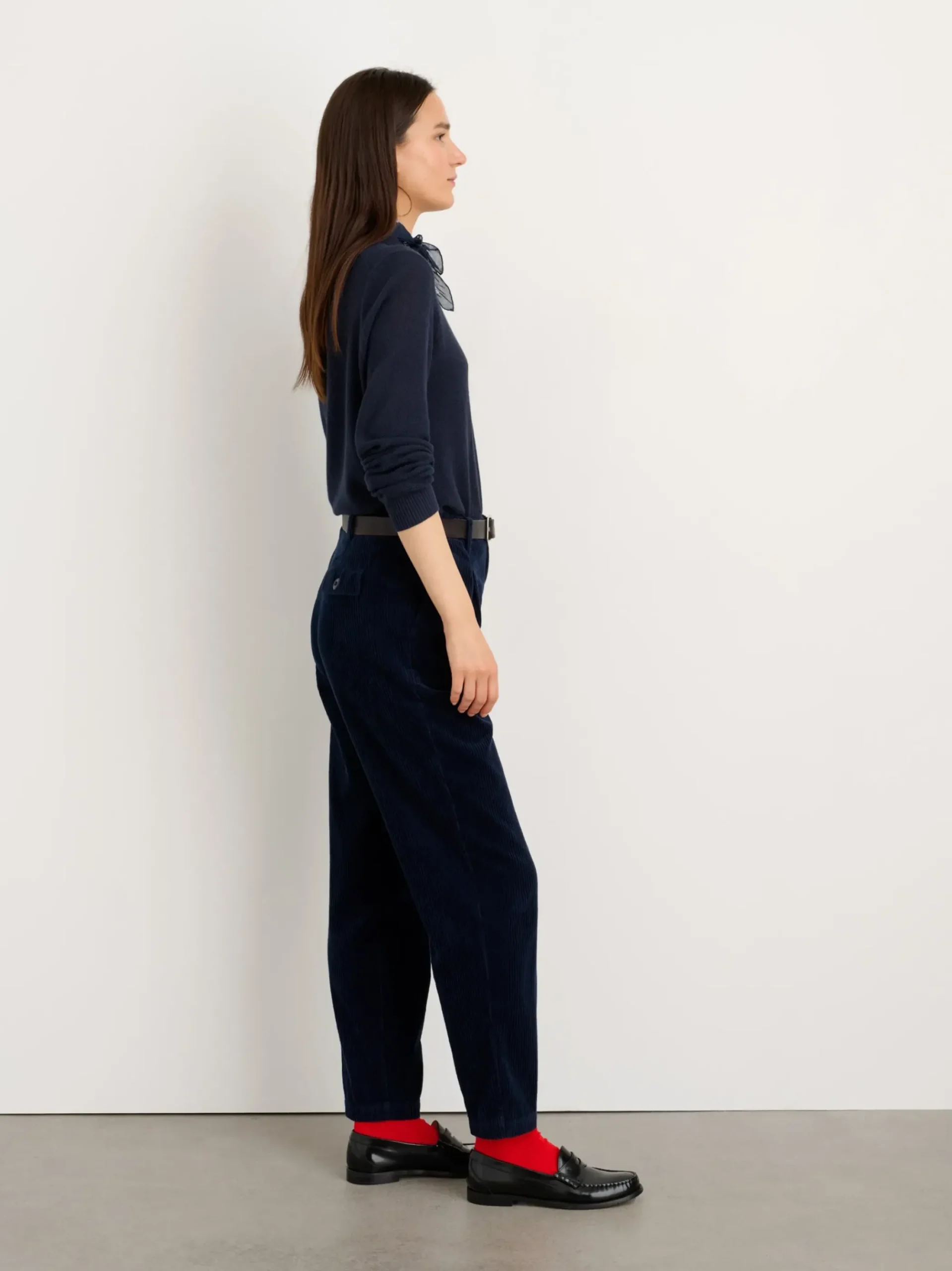Fashion Alex Mill Boy Pant In Rugged Corduroy Dark Navy