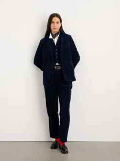 Discount Alex Mill Boyish Blazer In Rugged Corduroy Dark Navy
