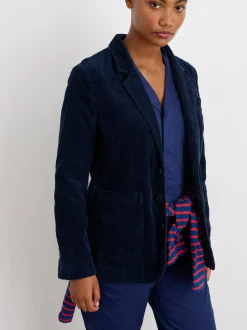 Discount Alex Mill Boyish Blazer In Rugged Corduroy Dark Navy