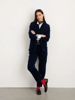 Discount Alex Mill Boyish Blazer In Rugged Corduroy Dark Navy