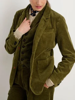 Clearance Alex Mill Boyish Blazer In Rugged Corduroy Dark Olive