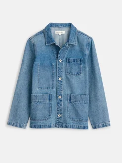 New Alex Mill Britt Work Jacket In Denim