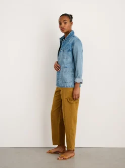 New Alex Mill Britt Work Jacket In Denim