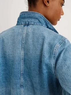 New Alex Mill Britt Work Jacket In Denim