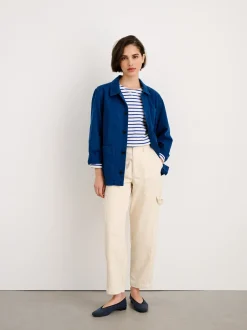Best Alex Mill Britt Work Jacket In Recycled Denim Cobalt