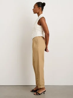 Outlet Alex Mill Double Pleat Pant In Twill Vintage Khaki