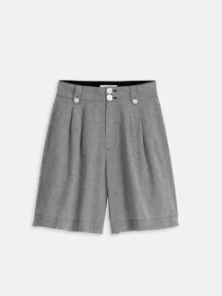 Online Alex Mill Drill Shorts In Houndstooth