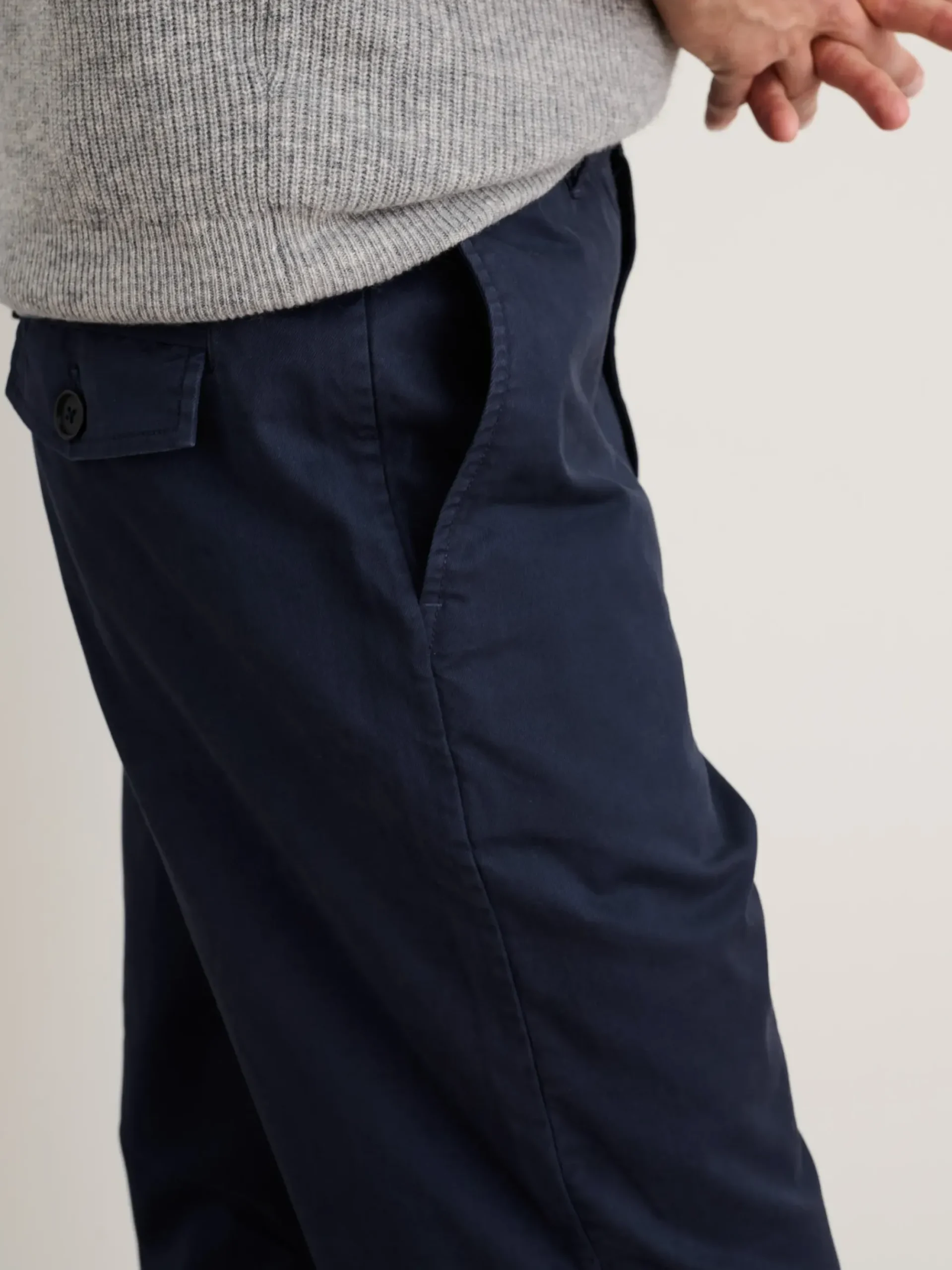 Online Alex Mill Flat Front Pant In Chino (Long Inseam) Dark Navy