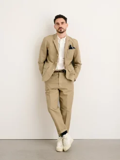 Sale Alex Mill Flat Front Pant In Vintage Twill Vintage Khaki