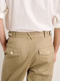 Sale Alex Mill Flat Front Pant In Vintage Twill Vintage Khaki