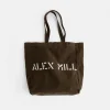 Online Alex Mill Garment Dyed Tote Military Olive