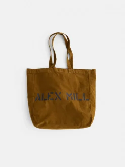 Hot Alex Mill Garment Dyed Tote Dark Khaki