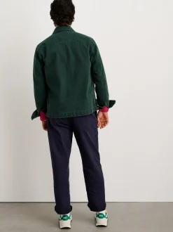 Discount Alex Mill Garment Dyed Work Jacket In Recycled Denim Dark Spruce