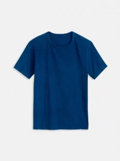 Sale Alex Mill Indigo Dyed Frank Tee In 40S Jersey