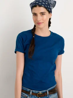 Sale Alex Mill Indigo Dyed Frank Tee In 40S Jersey