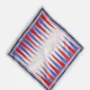 Hot Alex Mill Italian Bandana In Backgammon Ivory/Red/Blue