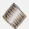 Best Alex Mill Italian Bandana In Backgammon Ivory/Navy/Gold