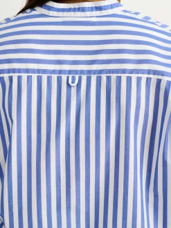 Best Alex Mill Jo Striped Shirt In Cotton Blue/White