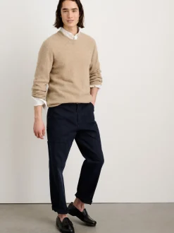 New Alex Mill Jordan Sweater In Lightweight Cashmere Stone