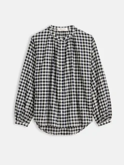 Discount Alex Mill Katherine Shirt In Crinkle Gingham