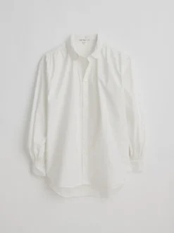 Hot Alex Mill Kit Shirt In Paper Poplin White