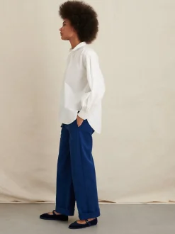 Hot Alex Mill Kit Shirt In Paper Poplin White