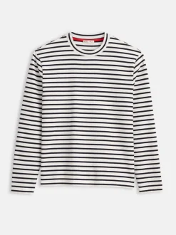 New Alex Mill Long Sleeve Striped Tee Natural/Navy