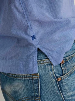 Best Alex Mill Maddie Camp Shirt In Cotton Voile Blue