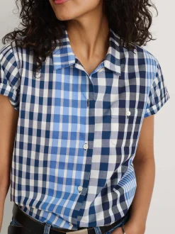 Discount Alex Mill Maddie Camp Shirt In Plaid