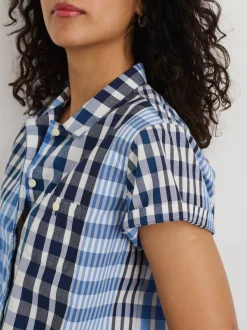 Discount Alex Mill Maddie Camp Shirt In Plaid