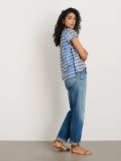 Discount Alex Mill Maddie Camp Shirt In Plaid