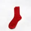 Online Alex Mill Maria La Rosa One Ribbed Socks Lacquer Red