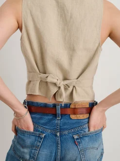 Best Alex Mill Mathilde Vest In Flax