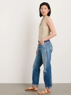 Best Alex Mill Mathilde Vest In Flax