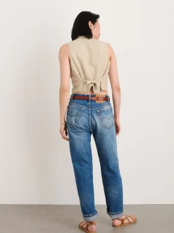Best Alex Mill Mathilde Vest In Flax