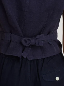 Discount Alex Mill Mathilde Vest In Linen