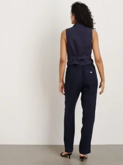 Discount Alex Mill Mathilde Vest In Linen